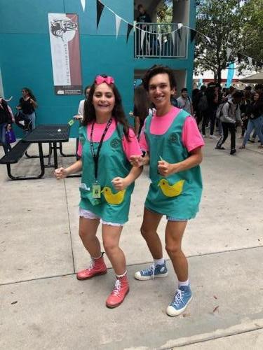 Students Activities around the reef